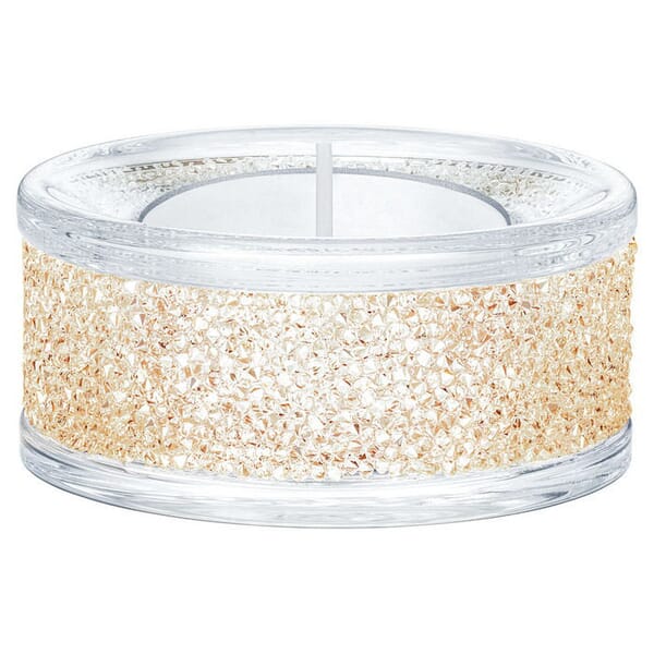 Swarovski Shimmer Tea Light Holders, gult - 5428724